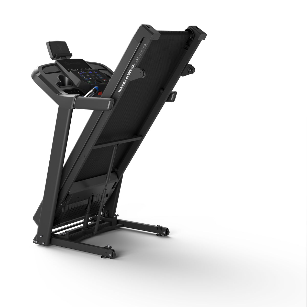 horizon 5.0AT treadmill - product - white background - folded