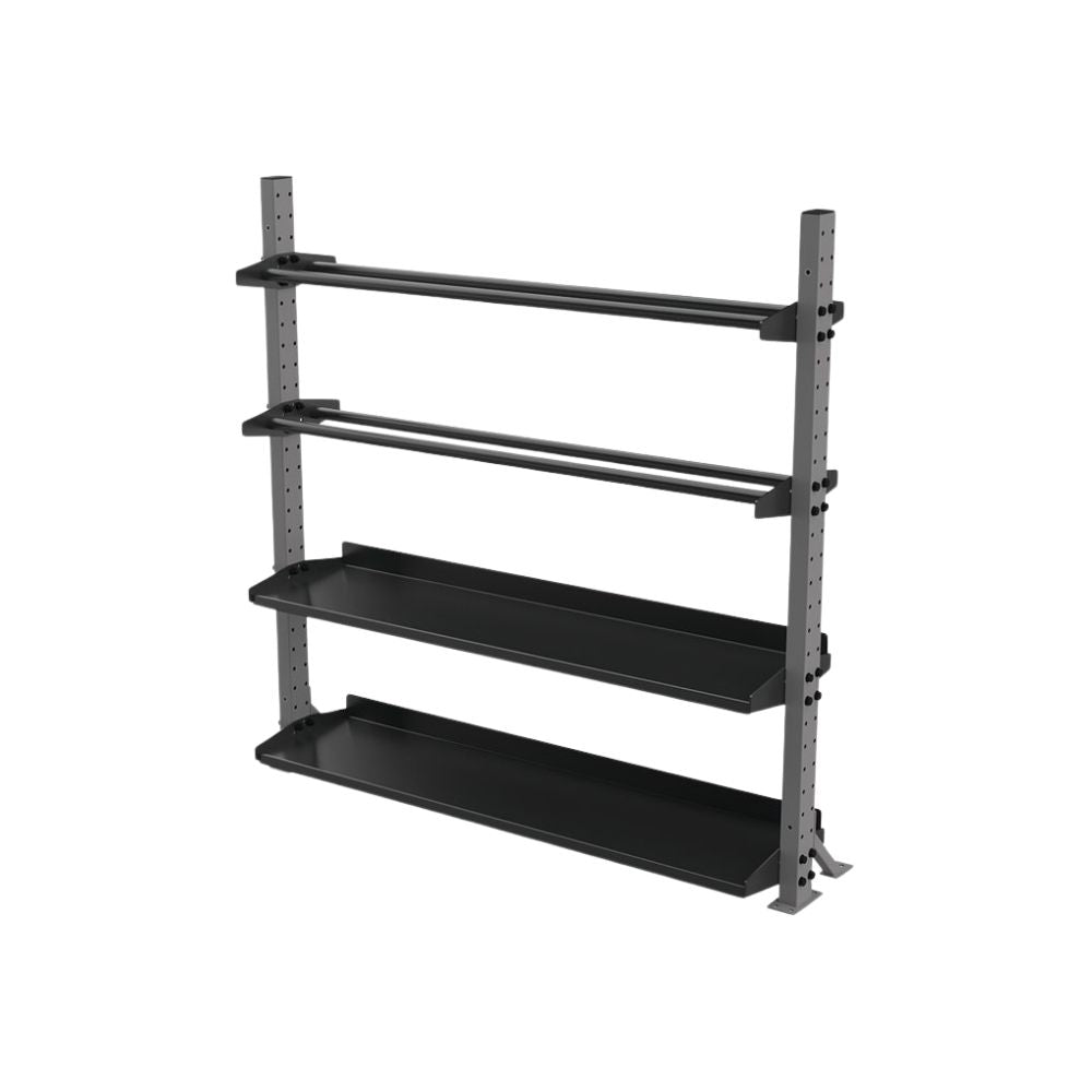 Kettlebell Storage Rack White Background 