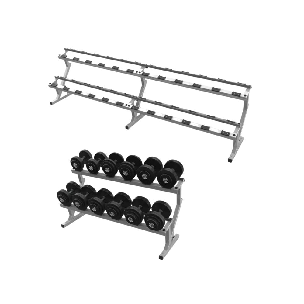 Double Tier Dumbbell Racks – Johnson Fitness Australia