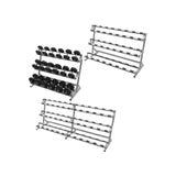Triple Tier Dumbbell Racks