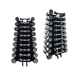 Fortress Compact 14 Pair Designa Bell Dumbbell Rack