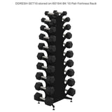 Hex Dumbbells - Straight Handles