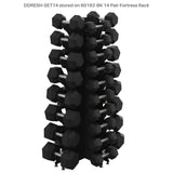 Hex Dumbbells - Straight Handles