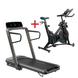 Horizon Omega Treadmill (GREY) + Horizon 7.0IC Indoor Cycle EOFY Bundle