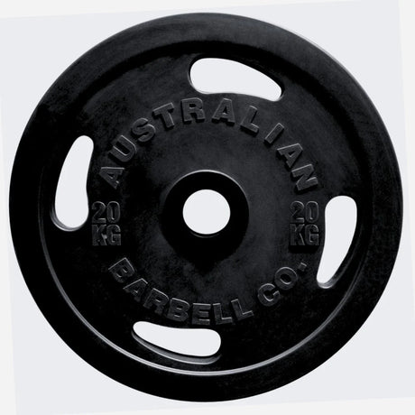 2 x Rubber Olympic Grip Plate Bundle (5kg & 20kg) (Showroom)