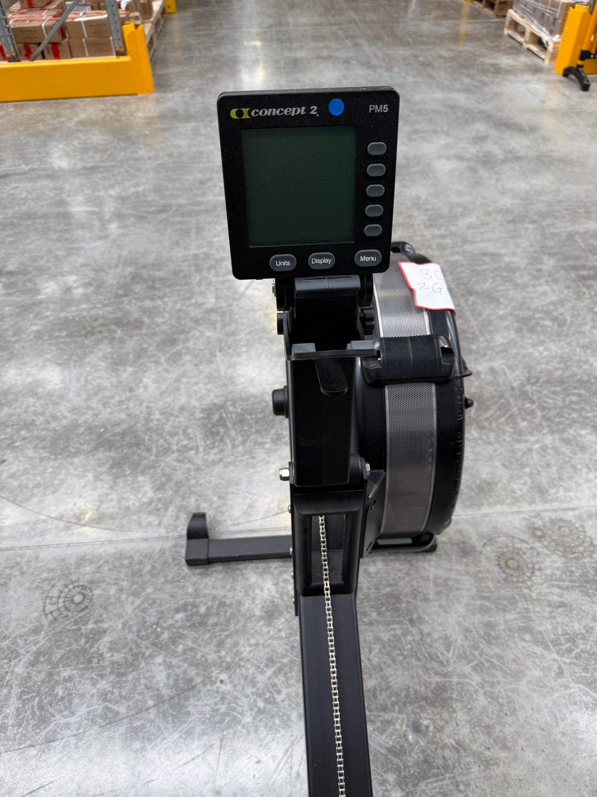 concept 2D rower showroom model 