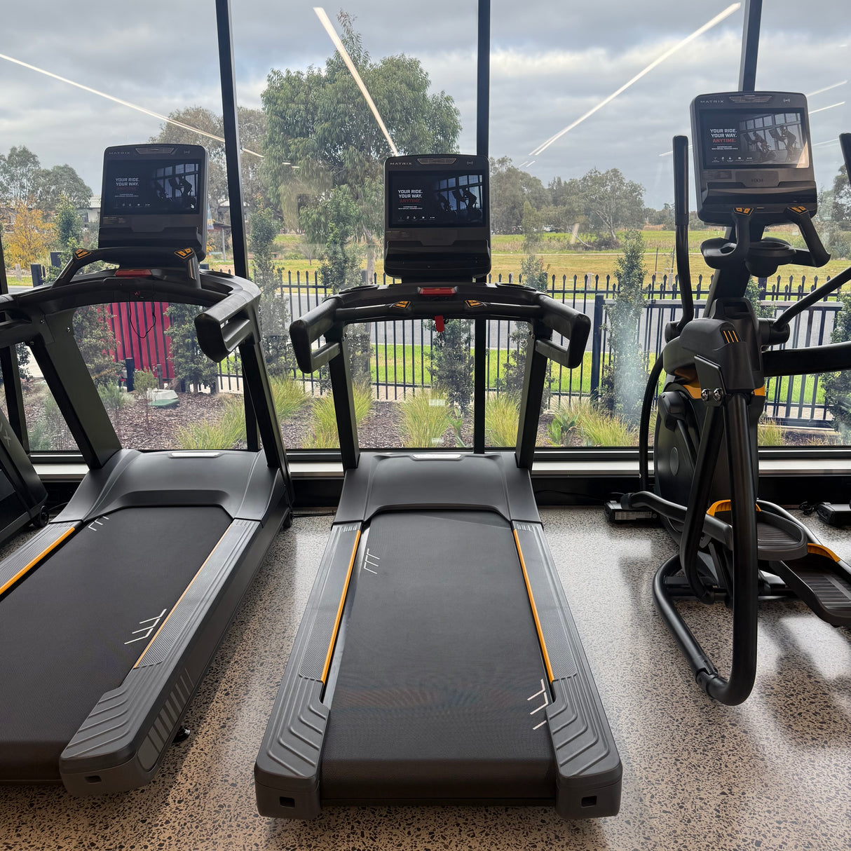 matrix treadmill touchXL console cardio machine 