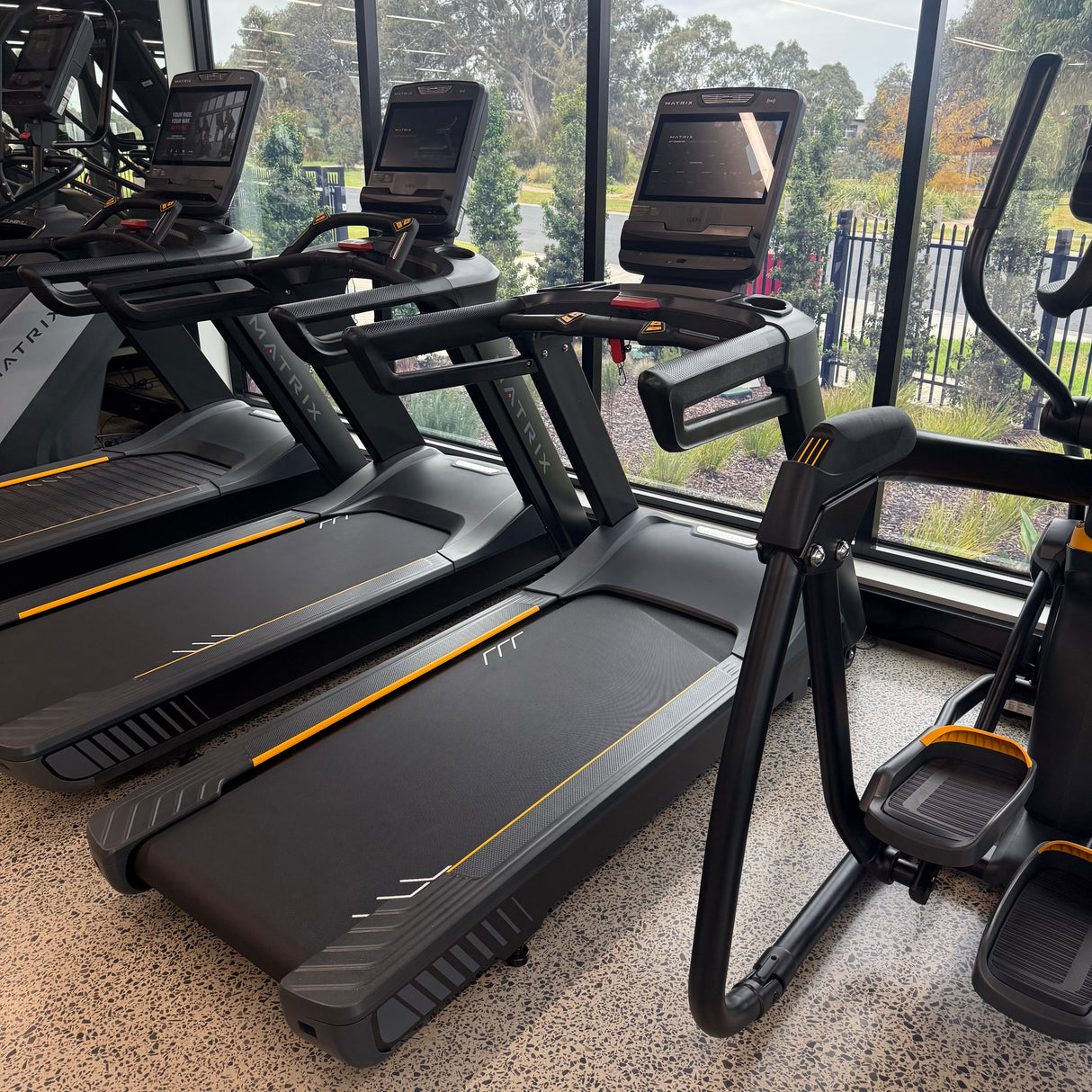 matrix treadmill touchXL console cardio machines 