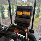 matrix treadmill touchXL console cardio machine - detail featuring sprint 8