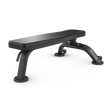 Vision fitness flat bench with wheels - png 