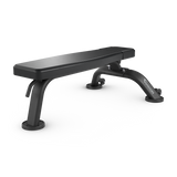Vision fitness flat bench with wheels - png 