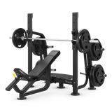 vision olympic incline bench 