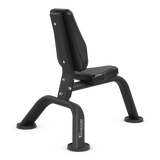 vision fitness utility bench - back 