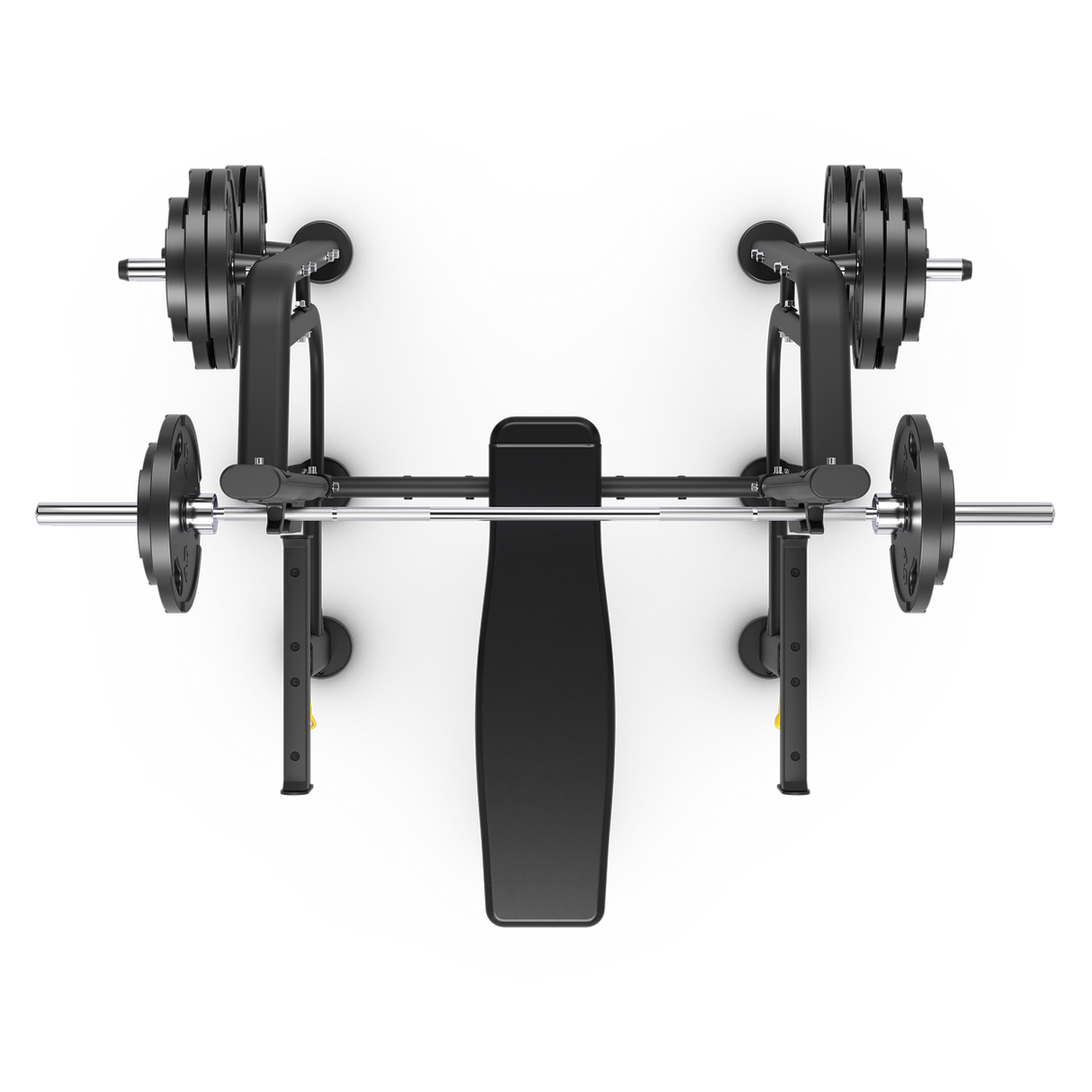 vision olympic flat spotter bench 