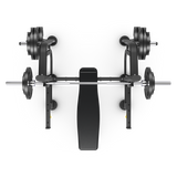 vision olympic flat spotter bench 
