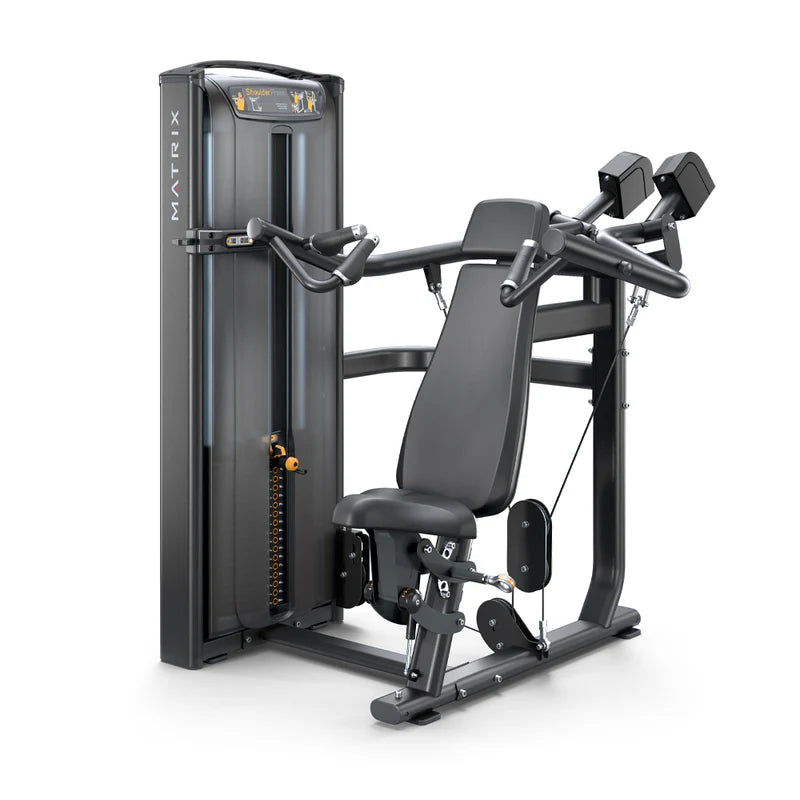 Versa Converging Shoulder Press - white background product photo 