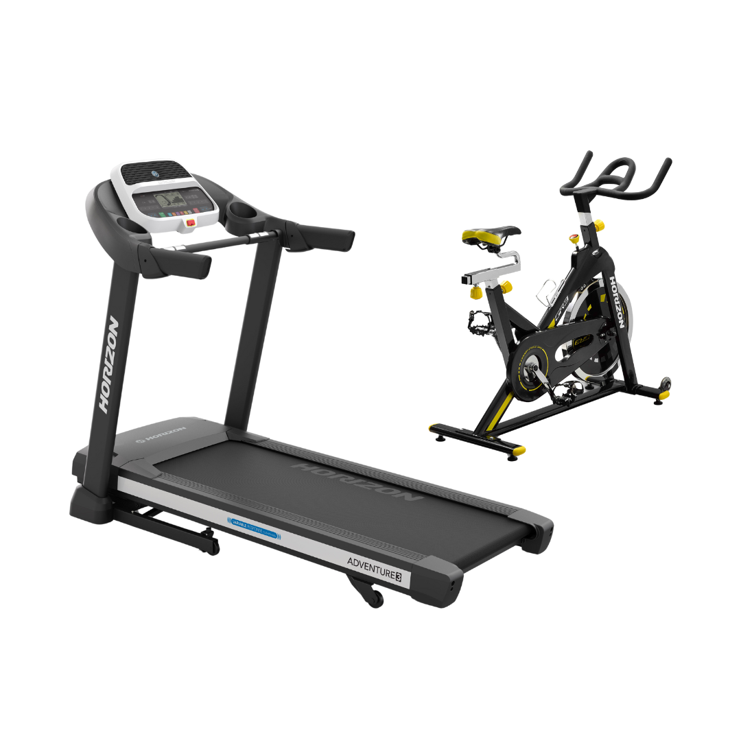 Horizon Adventure 3 Treadmill Free GR3 Indoor Cycle Pack Johnson Fitness Australia