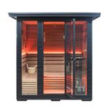 Chill Bunny 4 Person Outdoor Traditional Sauna