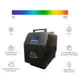 chill bunny ice bath chiller motor diagram with temperature detail and features - png 