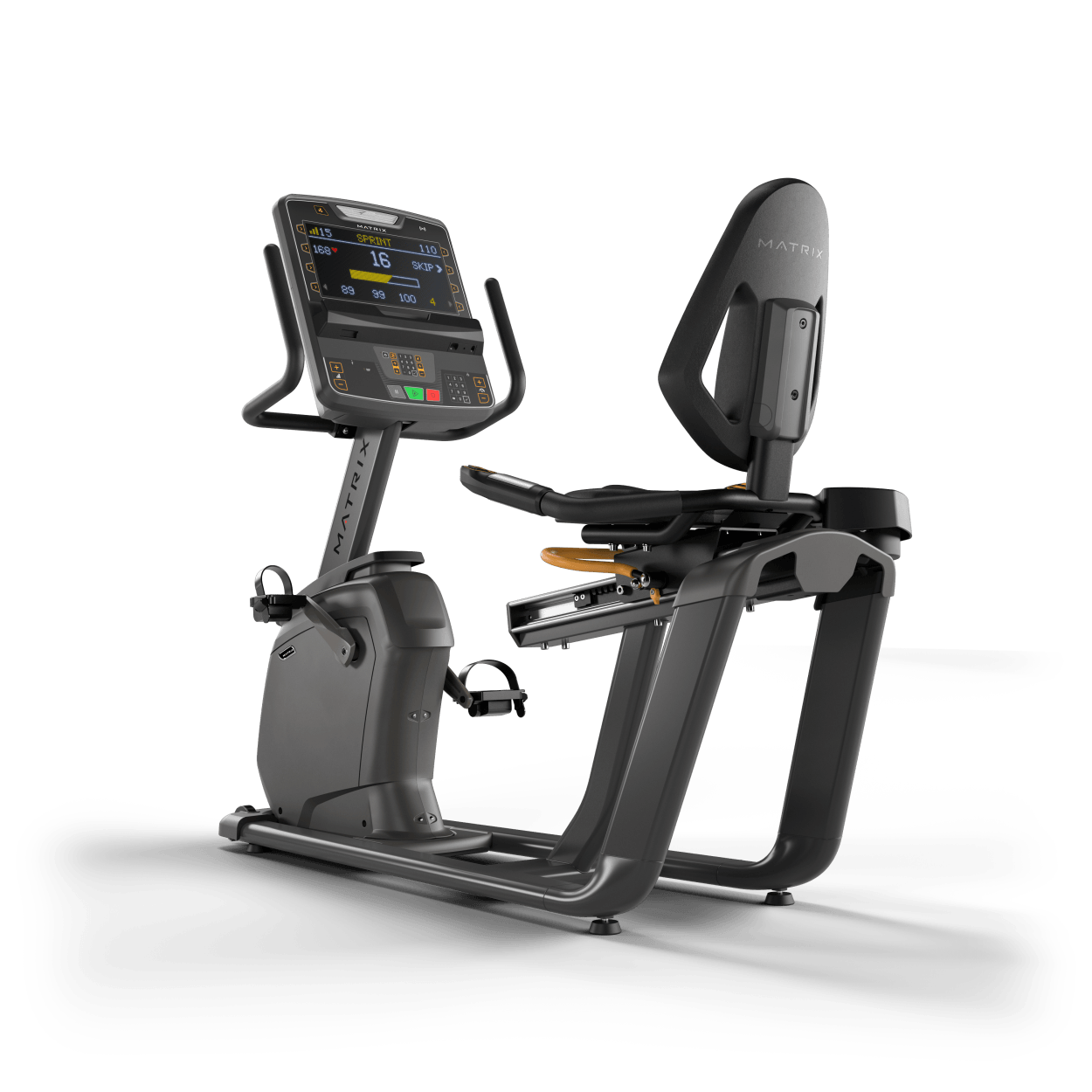 Matrix Lifestyle Recumbent Cycle With Premium LED Console Matrix Lifestyle Recumbent Cycle With Premium LED Console