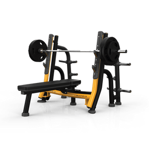 Matrix Magnum Breaker Olympic Flat Bench – Johnson Fitness Australia