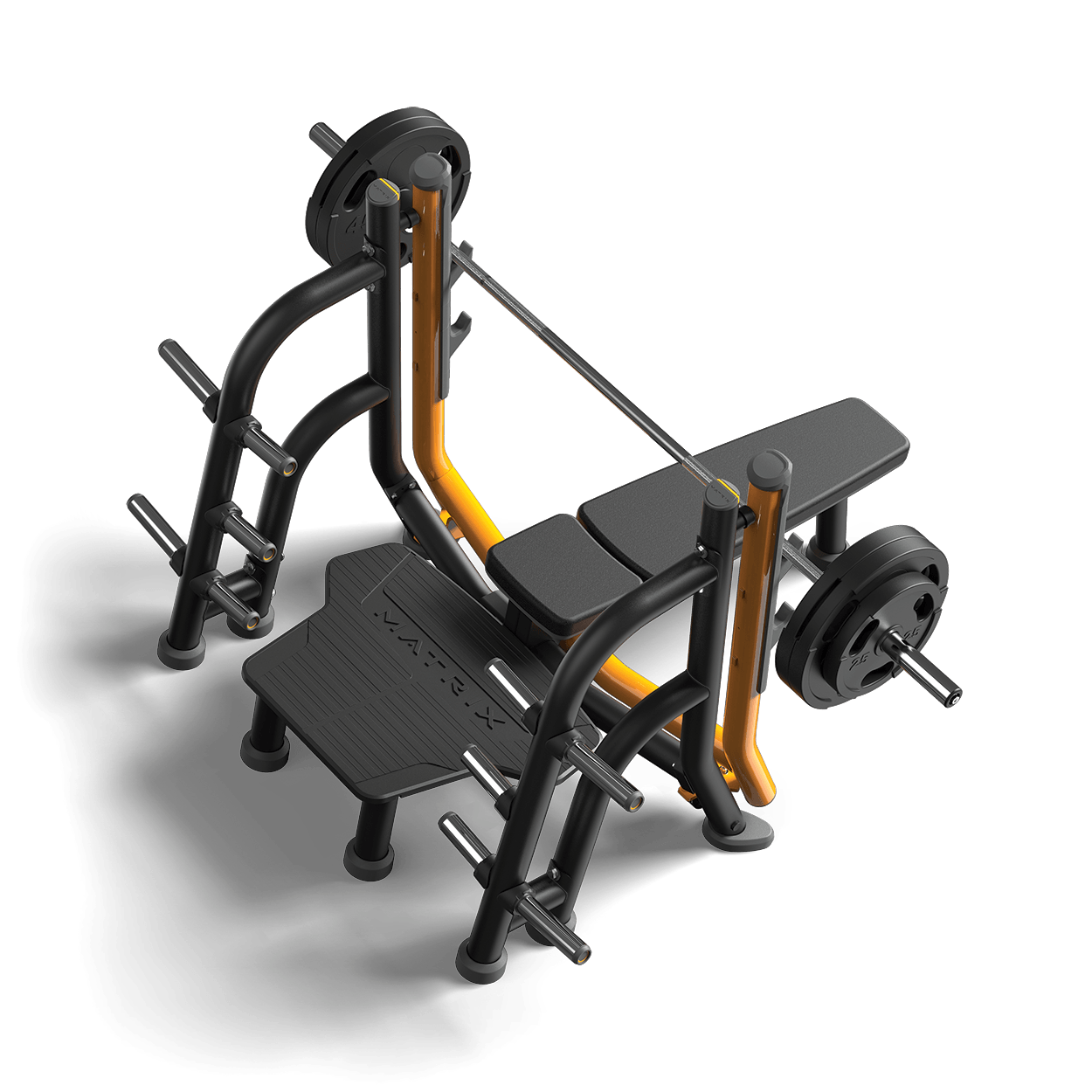 Matrix Magnum Breaker Olympic Flat Bench – Johnson Fitness Australia