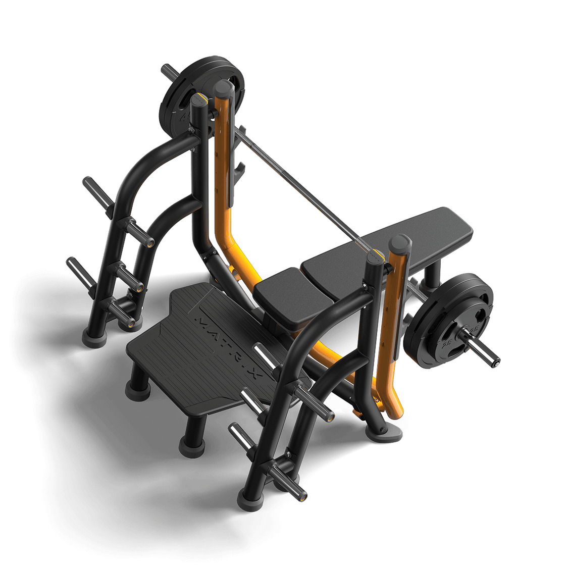 Matrix Magnum Breaker Olympic Flat Bench – Johnson Fitness Australia