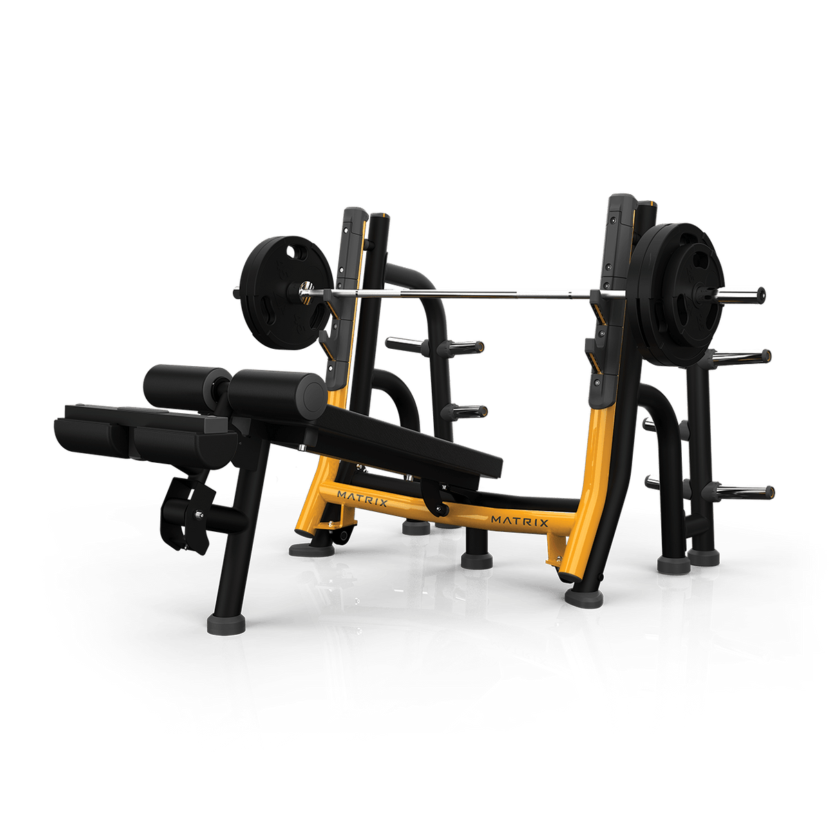 Matrix Magnum Breaker Olympic Decline Bench – Johnson Fitness Australia