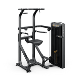 Matrix Fitness Versa Chin/Dip Assist Machine PNG 