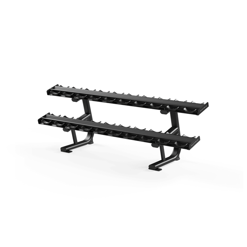Matrix Magnum 10-Pair Pro-Style Dumbbell Rack – Johnson Fitness Australia