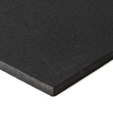 Black Rubber Gym Floor Tiles